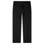 Slim Fit Formal Wool and Mohair Pants - Black