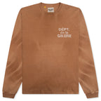 French L/S Tee - Cocoa
