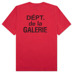 French S/S Tee - Red
