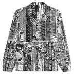 Acupuncture Coaches Jacket - Black/White