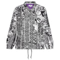 Acupuncture Coaches Jacket - Black/White