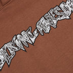 Acupuncture Stamp Hoodie - Burnt Orange