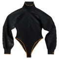 adidas Originals x Ivy Park Mesh Sleeve Bodysuit - Black/Mesa