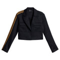 adidas Originals x Ivy Park Crop Suit Jacket - Black/Mesa