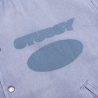 Ghost Logo Canvas Varsity - Blu