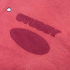 Ghost Logo Canvas Varsity - Red