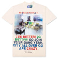 Gibberish Tee - Multi