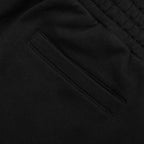 Boxing Fit Embroidered Shorts - Black