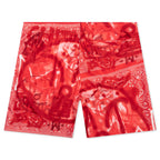 Long Swimwear - Red/White
