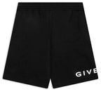Reflective Bermuda Shorts - Black
