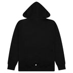 Reflective Slim Fit Hoodie - Black