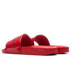 Slide Flat Sandal - Red
