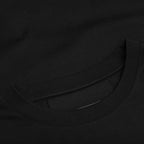 Slim Fit Reverse Print T-Shirt - Black