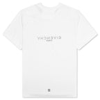 Slim Fit Reverse Print T-Shirt - White