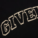 Varsity Logo Oversized T-Shirt - Black