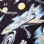 Graphic Aloha Shirt - Black