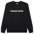Graphic L/S T-Shirt - Black