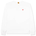 Graphic L/S T-Shirt #3 - White