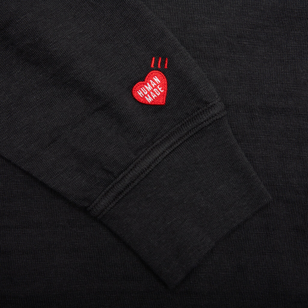 Graphic L/S T-Shirt #7 - Black