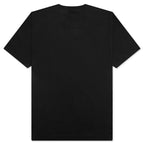 Gros Grain in Cotton T-Shirt - Black