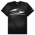 H Cursive Logo T-Shirt - Black
