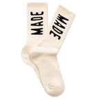 HM Logo Socks - White