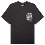 HTG Hotel Collage S/S Tee - Black