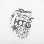 HTG Hotel Collage S/S Tee - White