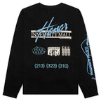 HTG Mall Logo L/S Tee - Black