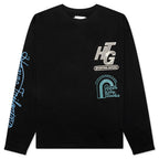 HTG Mall Logo L/S Tee - Black