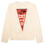 HTG Seal Logo L/S Tee - Bone