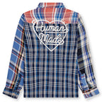 Crazy Check L/S Shirt - Blue