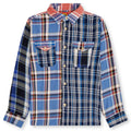 Crazy Check L/S Shirt - Blue