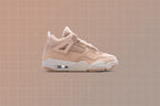 Women's Air Jordan 4 Retro 'Cozy Girl' - Hemp/Light Orewood Brown