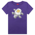 Kids Hand Held S/S Tee - Prism Violet