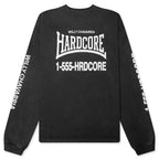 Hardcore L/S Tee - Black Beauty