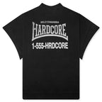 Hardcore Muscle Tee - Black Beauty