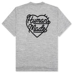Heart Badge T-Shirt - Grey