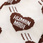 Heart Socks - Brown