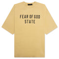 Heavy Crewneck Tee - Amber