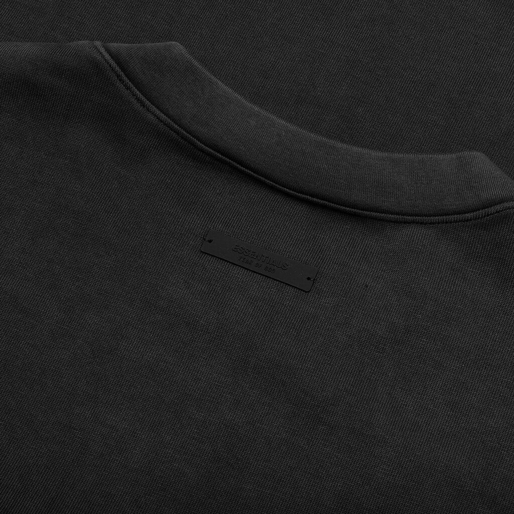 Heavy Crewneck Tee - Black