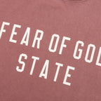 Heavy Crewneck Tee - Crimson