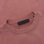 Heavy Crewneck Tee - Crimson
