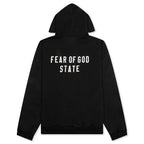 Heavy Fleece Fullzip Hoodie - Black