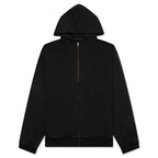 Heavy Fleece Fullzip Hoodie - Black