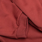 Heavy Fleece Fullzip Hoodie - Crimson