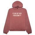 Heavy Fleece Hoodie - Crimson