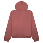 Heavy Fleece Hoodie - Crimson