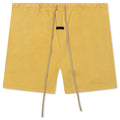 Heavy Fleece Soccer Short - Amber