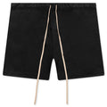 Heavy Fleece Soccer Short - Black